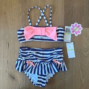 NWT Toddler Girls Bikini  by Hula Star 4t